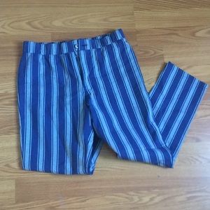 NWT Blue striped pants